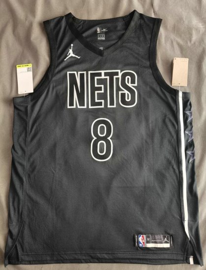 8 Mills Nets Unveil 2022-23 NBA Statement Edition jersey player version